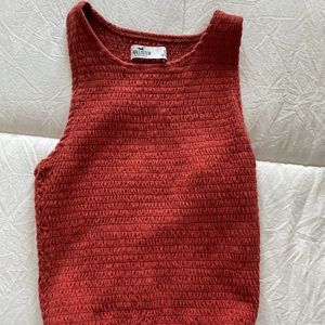 Ruched Hollister Crop Top